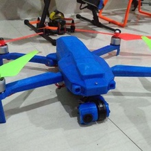 mavic clone mini cardan jogo r c veículos runcam hd runcam2 quadcopter mobius câmara dobrável drone dji diydrones compacto de brushless 3d print model - Mito3D