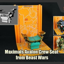 maximals axalon crew seat transformers beast wars wfc beastwars 3d print model - Mito3D