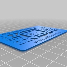 maxine Karte angepasst sign_logos 3d print model - Mito3D
