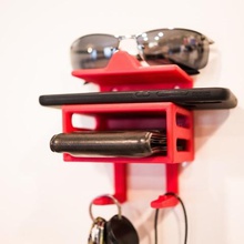 maxs cüzdan tutucu şey ev Organizatör depolama gözlük Anahtarlık anahtarları anahtar zinciri moneyclip monte edin iş ortamına uygun olmayan güneş gözlüğü standı kutusu kılıf organizer organizasyon 3d print model - Mito3D