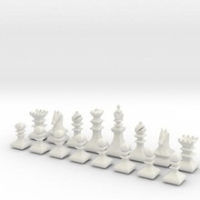 potrebbe set di scacchi gioco 3d print model - Mito3D