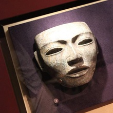 mayan face mask art 123dcatch captured field museum futuremuseum scan scans replicas 3d print model - Mito3D