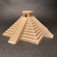 maya templo caja Arte templos tesoro cerdito banco antigüedad 3d print model - Mito3D
