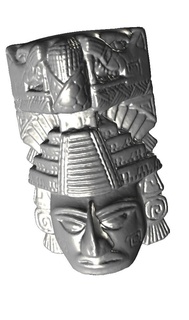 mayan totem art mexico 3d print model - Mito3D