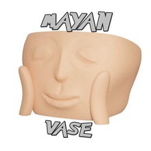 mayan vase home 3d print model - Mito3D