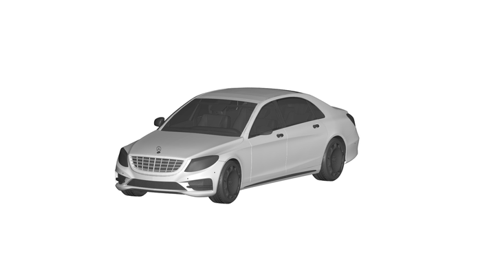 maybach gioco mercedes benz macchina auto veicolo automobile trasporto rc ar vr pronto aumentata realtà virtuale car3d 3d print model - Mito3D