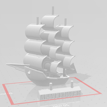 Mayflower Benchy Remix Boot 3d print model - Mito3D