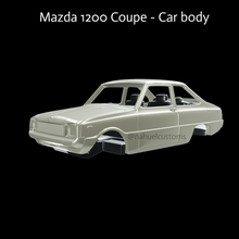 Mazda 1200 coupe araba vücut r100 döner model takım rc yuva 1300 jdm 1000 3d print model - Mito3D