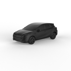 Mazda 3 2011 pre supported diecast miniaturas Modelos escala colecionáveis 1 32 43 64 76 87 carros precisão apoiado passatempo diorama veículos detalhamento colecionadores automobilia personalizadas 3d print model - Mito3D