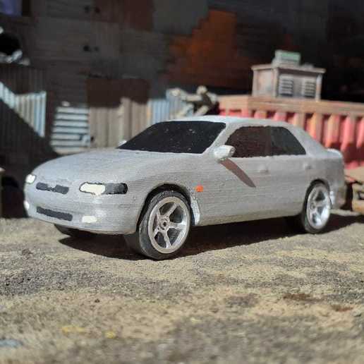 mazda 626 sedan 1 48 car toy 3D print model - Mito3D