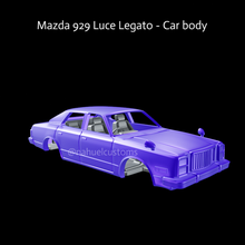 Mazda 929 Luce ciltli araba vücut döner model takım rc yuva jdm sedan döküm Sıcak tekerlekler 3d print model - Mito3D