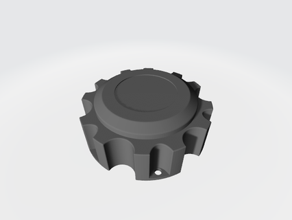 mazda bt50 acciaio ruota centercap bt 50 centro cap ruote 3d print model - Mito3D