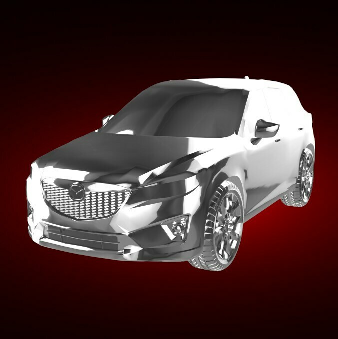 Mazda cx 5 2011 2015 casa cx5 Super carro auto carros SUV automóvel veículo comício raça Esportes derby gt 3D print model - Mito3D