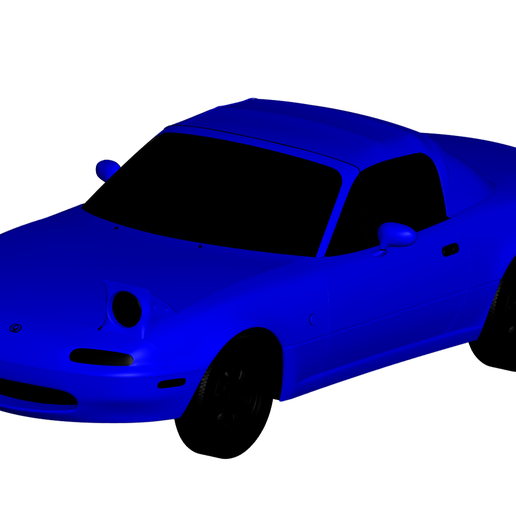 Mazda mx 3D print model - Mito3D