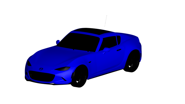 mazda mx 5 2015 spiel wagen auto fahrzeug automobil transport rc ar vr bereit erweitert wirklichkeit virtuell car3d 3d print model - Mito3D