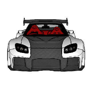 mazda rx-7 1993 rx 7 supercar auto cars car motorsport suvs traffic police crossovers rally sedans tuning derby races prototype 3d print model - Mito3D