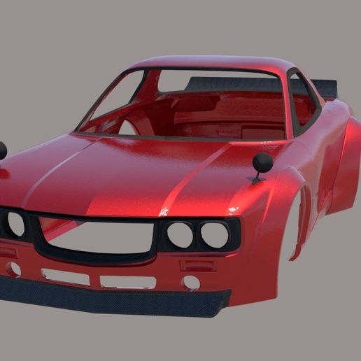 mazda rx 7 sintonizzato 1 10 rc macchina 3D print model - Mito3D