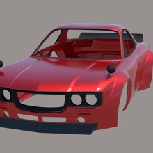 mazda rx 7 afinado 1 10 rc coche vehiculo 3d print model - Mito3D