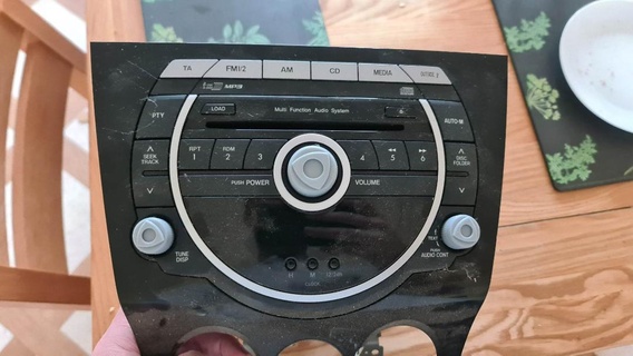 Mazda rx8 r3 Radio Knopf klein s2 Rotor rotierend Änderungen Tuning 3d Modell 3d print model - Mito3D