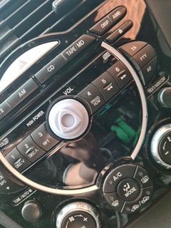 Mazda rx8 s1 rotor rádio botão rotativo modificações afinação 3d modelo 3d print model - Mito3D