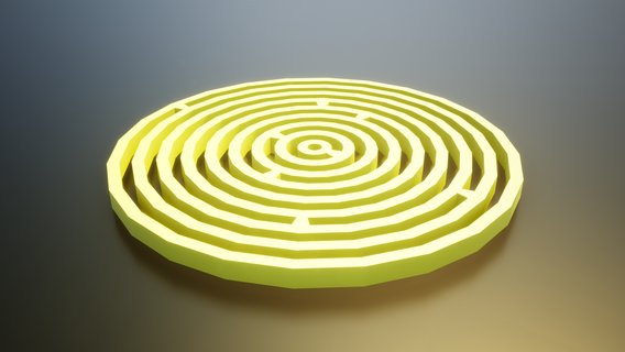 Matze verschiedene Labyrinth 3d print model - Mito3D
