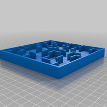 Labirinto quebra cabeça 3 3d enigma brinquedo brinquedos jogos 3d print model - Mito3D