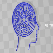 mazing brain art sculptures 3d print model - Mito3D