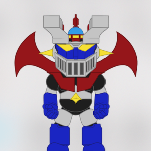 mazinger funko funkopop funkos mazingerz 3D print model - Mito3D