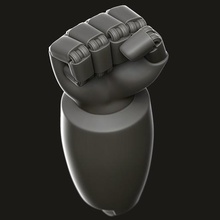 mazinga z rocket punch portachiavi art mech robot keychain chiave razzo 3d print model - Mito3D