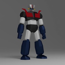 mazinger Spiel Roboter 3d print model - Mito3D