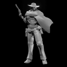 mccree overwatch jogo ps4 playstation pistoleiro cowboy 3d print model - Mito3D