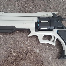 mccree peacekeeper cosplay prop game overwatch revolver 3d print model - Mito3D