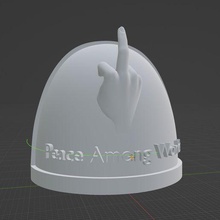 mcfarlane 7 rickunmorits pauldron - peace worlds 3d print model - Mito3D