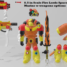 mcfarlane 85 scale custom lords space marine  mcfarlane space marine warhammer custom lords