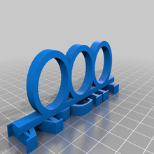 mcgill v3 personnalisé anneaux 3d print model - Mito3D