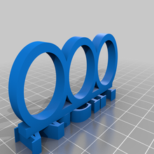 mcgillv2 personalizzato anelli 3d print model - Mito3D
