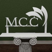 mchenry county college logo art signs logos illinois il crystal lake 3dpicks 3d print model - Mito3D