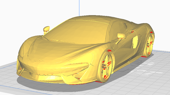 mclaren 570s coupe 2016 Game cars use 2023 3d print model - Mito3D