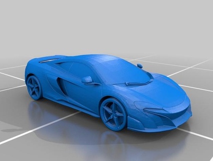 mclaren 675 Game cars tunning detail only 3d print model - Mito3D