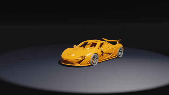 McLaren p1 McLaren p1 3d print model - Mito3D