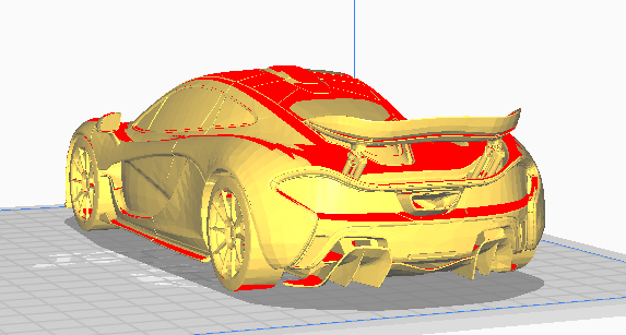 mclaren p1 Game cars use 2023 3d print model - Mito3D