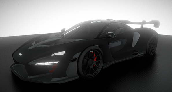 McLaren senna juego 3d print model - Mito3D