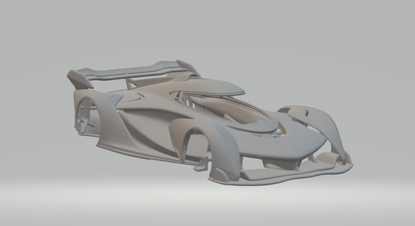 McLaren solus gt 2023 tragamonedas coche vehiculo fundido presión ruedas calientes carrera h0 rc modelo kyosho Tamya coches juguetes colecionavel miniaturas 3d print model - Mito3D