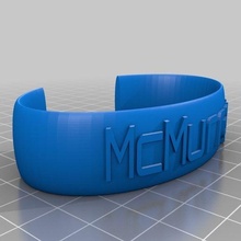 mcm bijoux personnalisé bracelets 3d print model - Mito3D