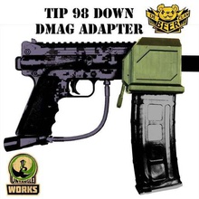 mcs dmag helix tippmann 98 magazine down various sport outdoors magfed adapter 3d print model - Mito3D