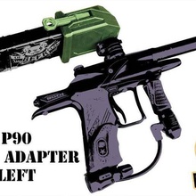 mcs-dmag helix universal Magazin-adapter Links verschiedene sport im freien paintball mcs magfed dmag - adapter 3d print model - Mito3D