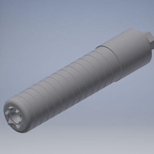 MCX supressor multi leng gadget airsoft suave ar manequim legado 3d print model - Mito3D
