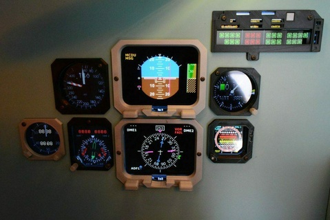md-80 framing gauges flight simulator md80 various miscellaneous uncategorized 3d print model - Mito3D