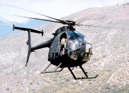 md helicópteros mh 6 pequeño pájaro avión combatiente helicóptero aerobús aeronave boeing jet uav rc 3d print model - Mito3D