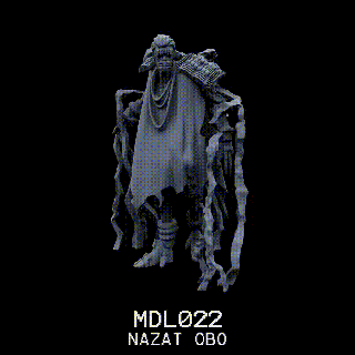 mdl022 nazat obo mecha android tech cyber cyberpunk dust punk 28mm monopose 3d print model - Mito3D